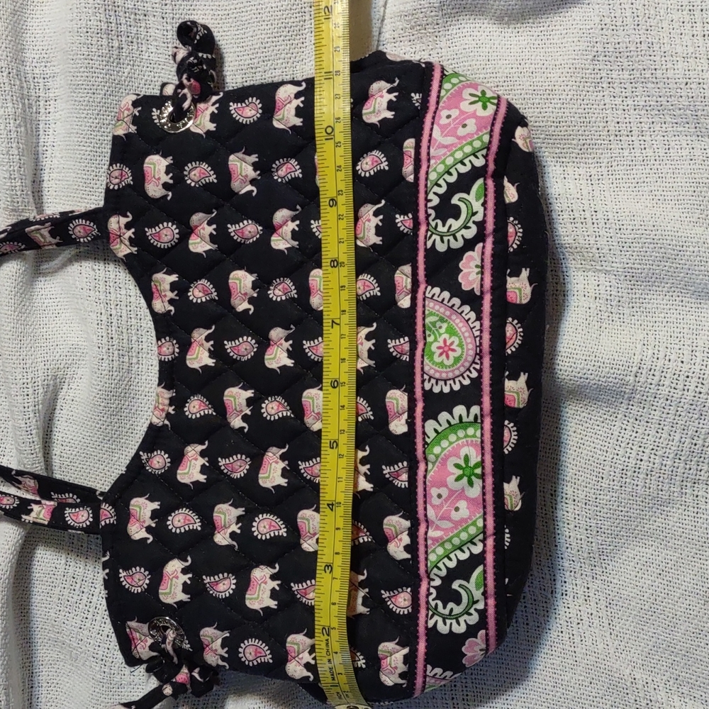 ⭐VERA BRADLEY (Retired spring 2007) PINK ELEPHANTS Sherry tote Magnetic … - Picture 6 of 8